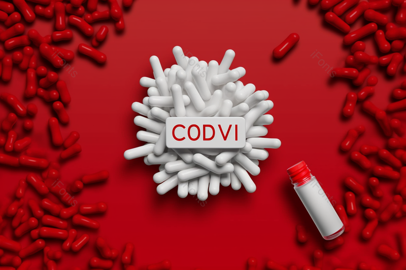 新冠药物图标医疗健康红色背景,高清,摄影图,摄影图片,图片大全,摄影图免费下载